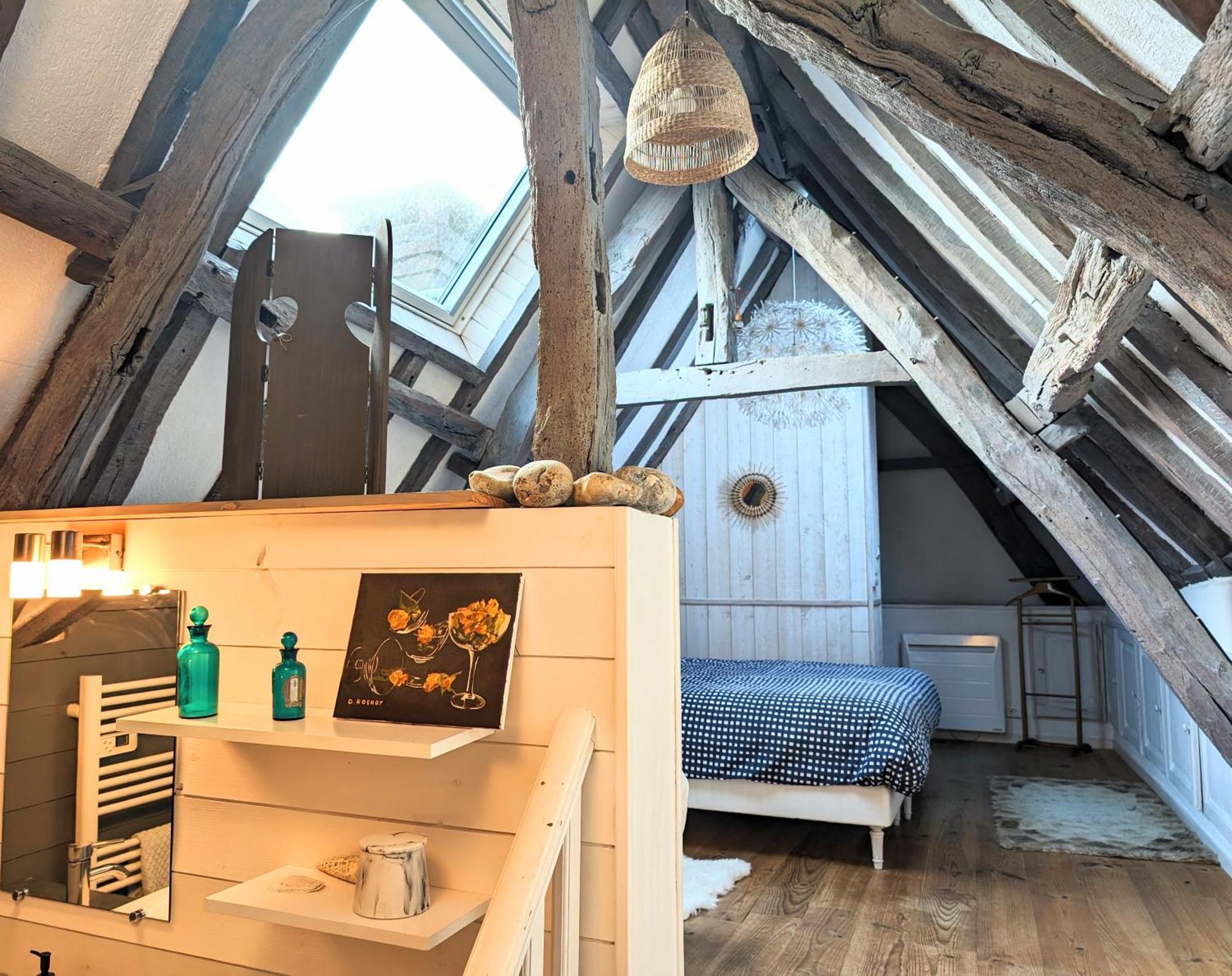 La Bi-Coque Du Courtgain, Charmante Et Atypique Saint-Valéry-sur-Somme Exterior foto